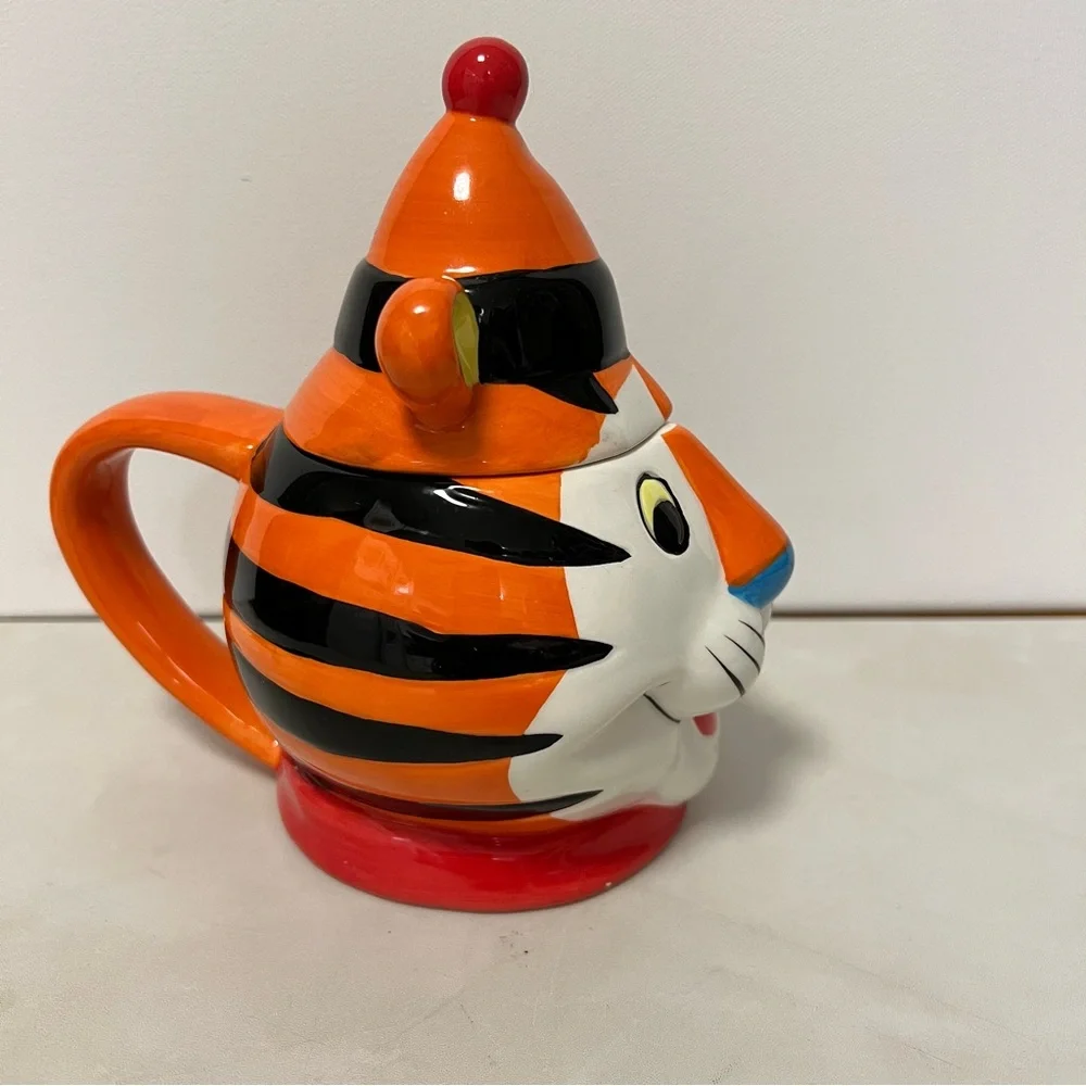 Kellogg’s Tony The Tiger Sugar Bowl Dish Ceramic